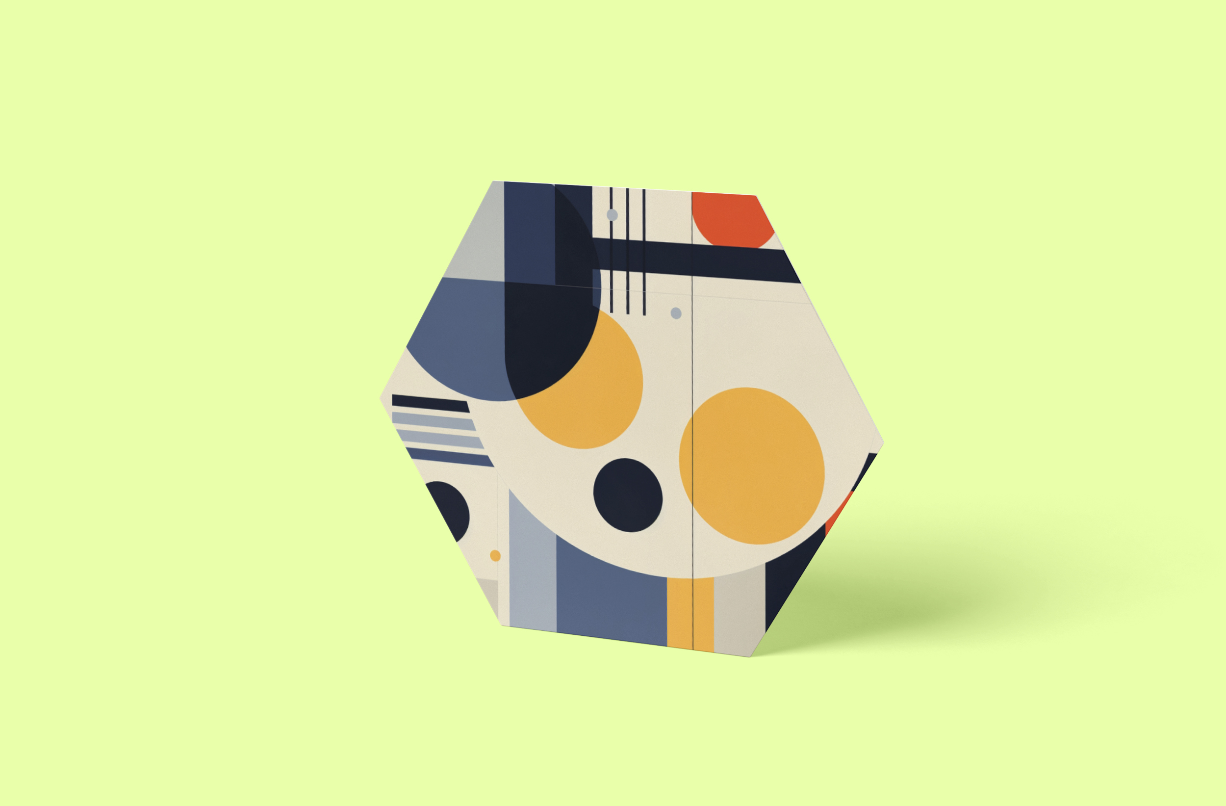 Bauhaus Hexagon Bild