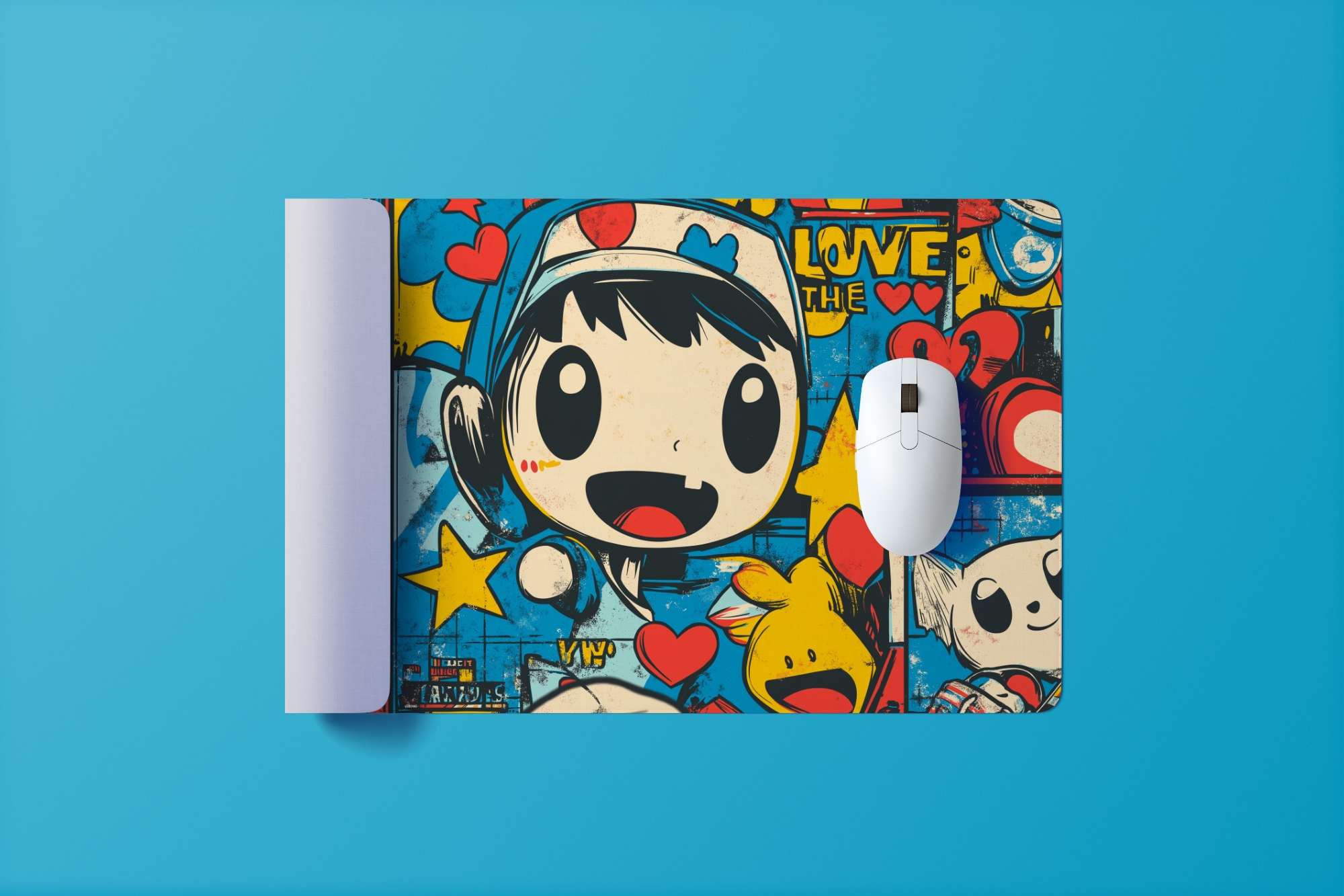 Gamer Boy Mauspad - Cooler Gaming Boy Charakter