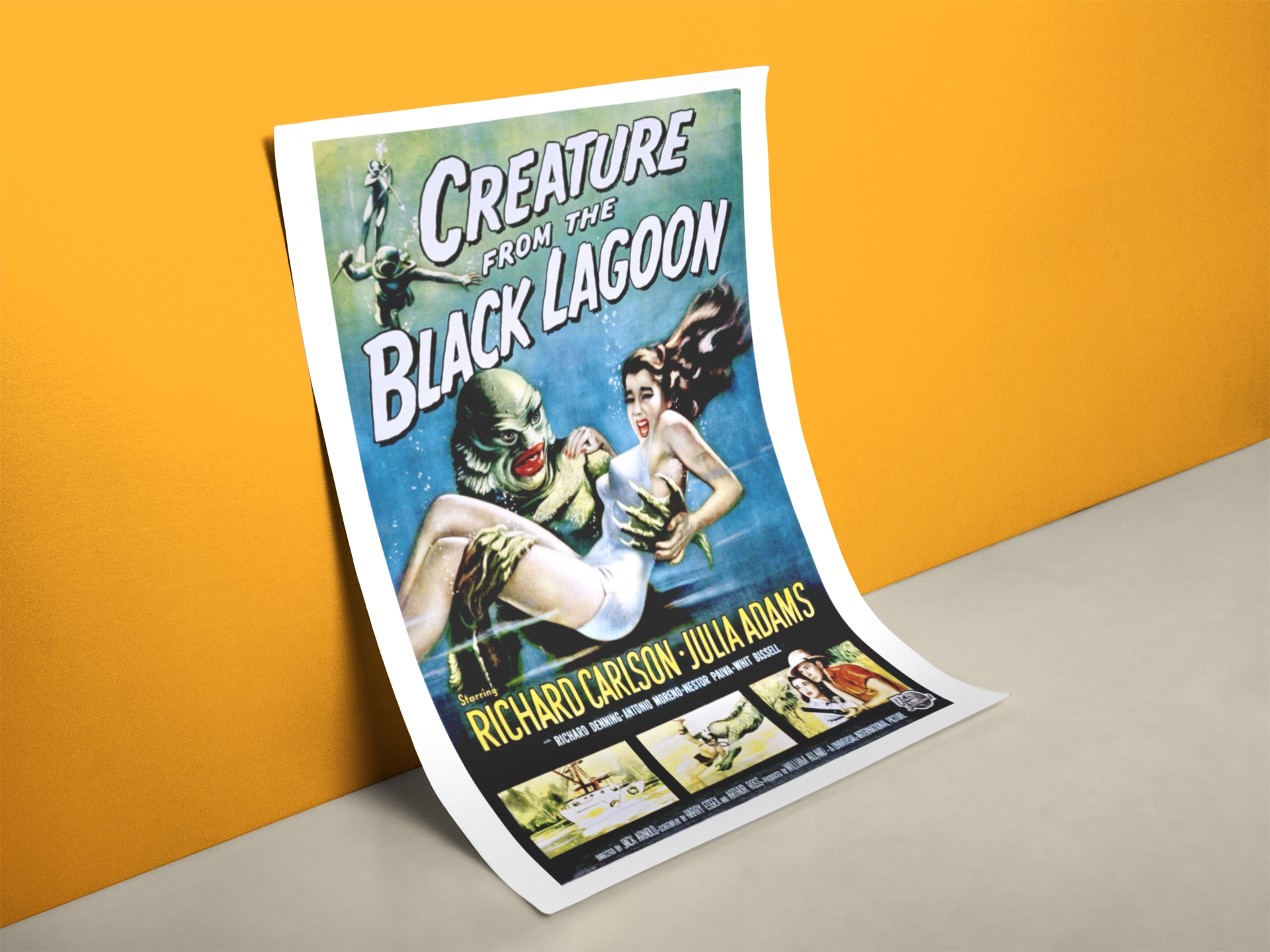 Horrorfilm Retro Filmplakat