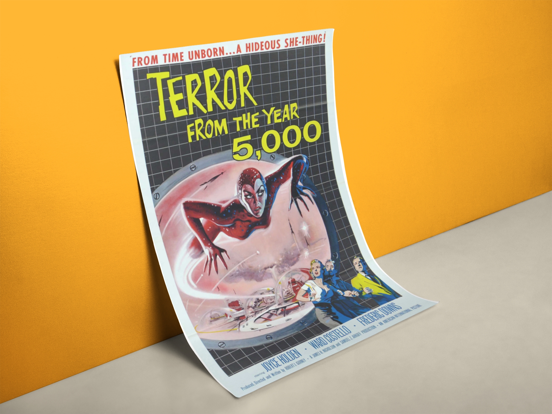 Klassisches Retro Kinoposter