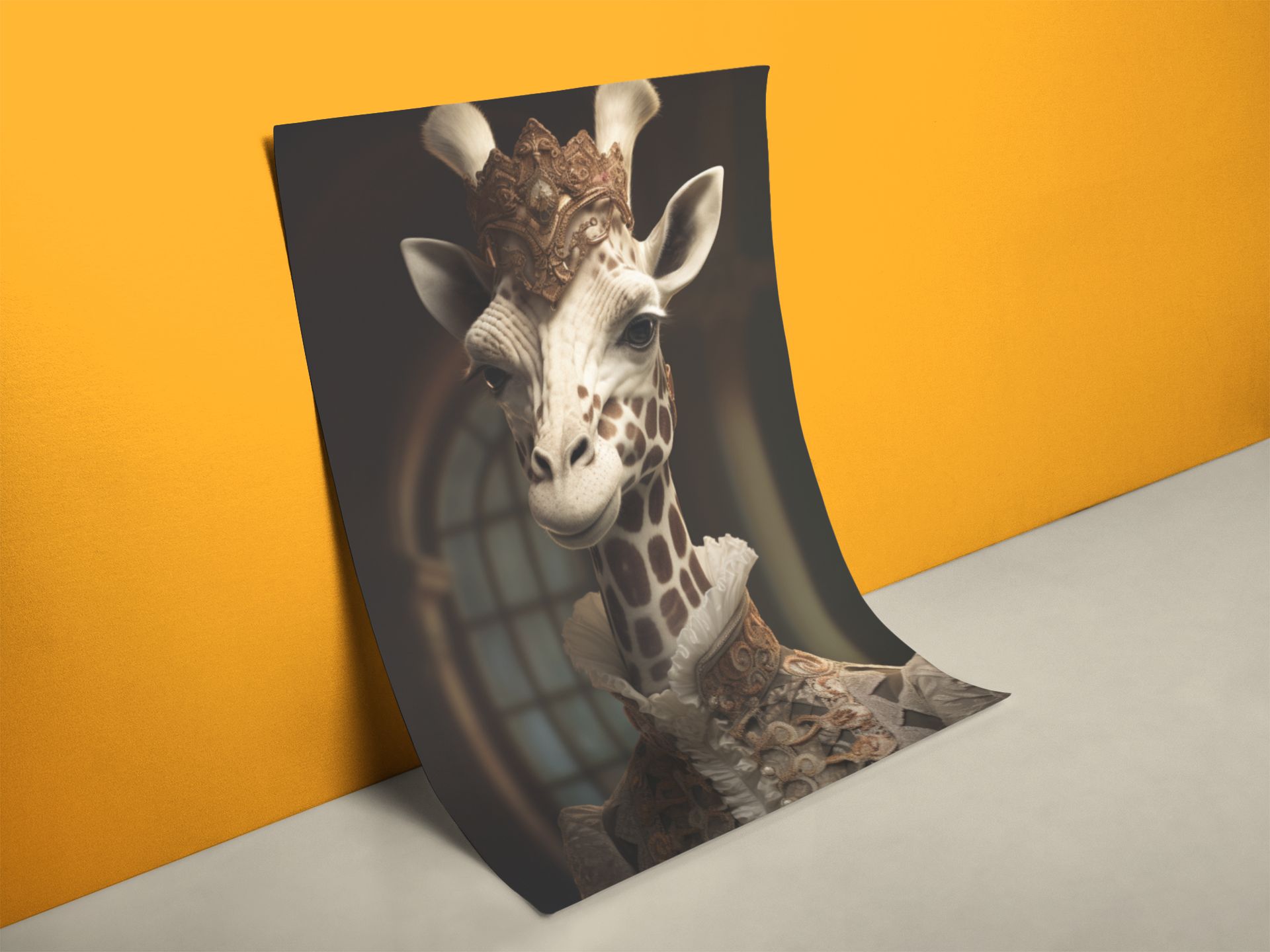 Portrait Giraffendame