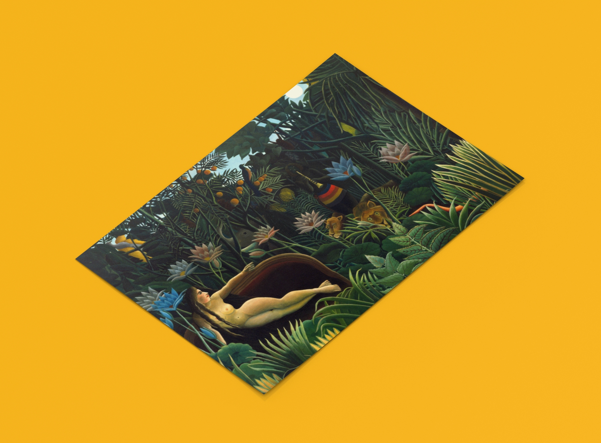 Rousseau Traum Poster Kunstdruck