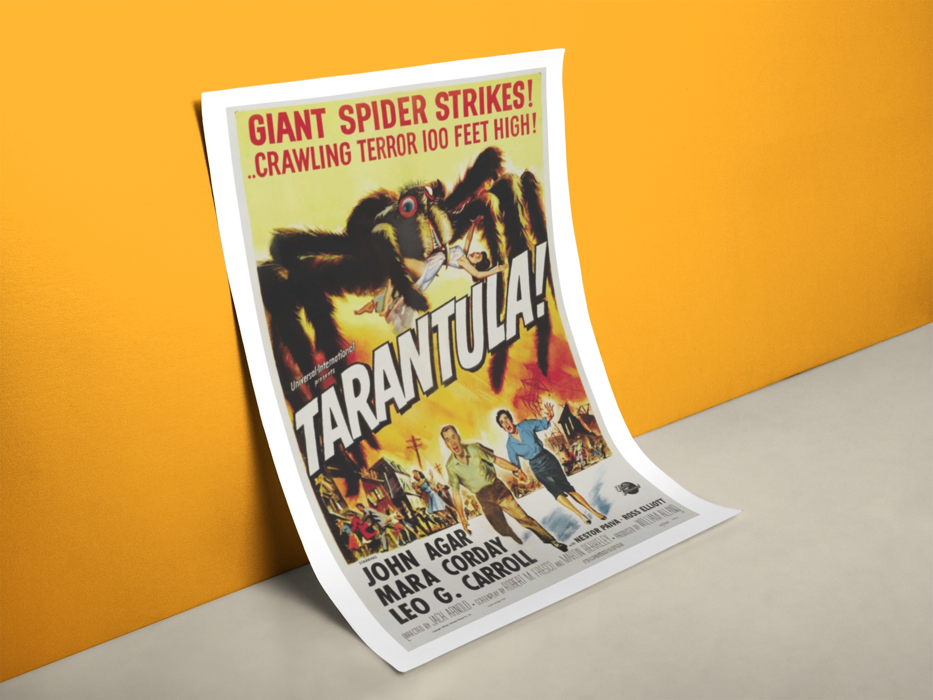 Tarantula Kinoposter Reprint